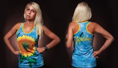 Украинская - подсолнух (майка)